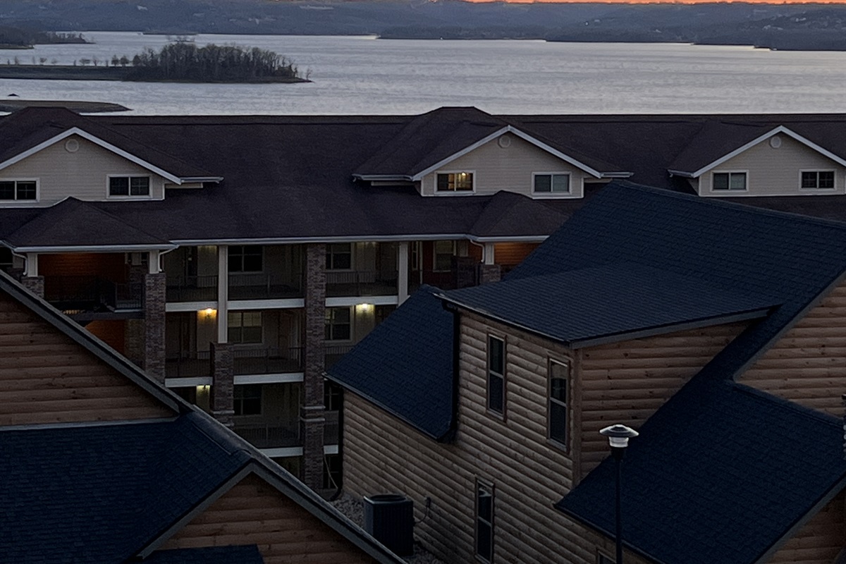Enjoy beautiful sunsets from your back deck!