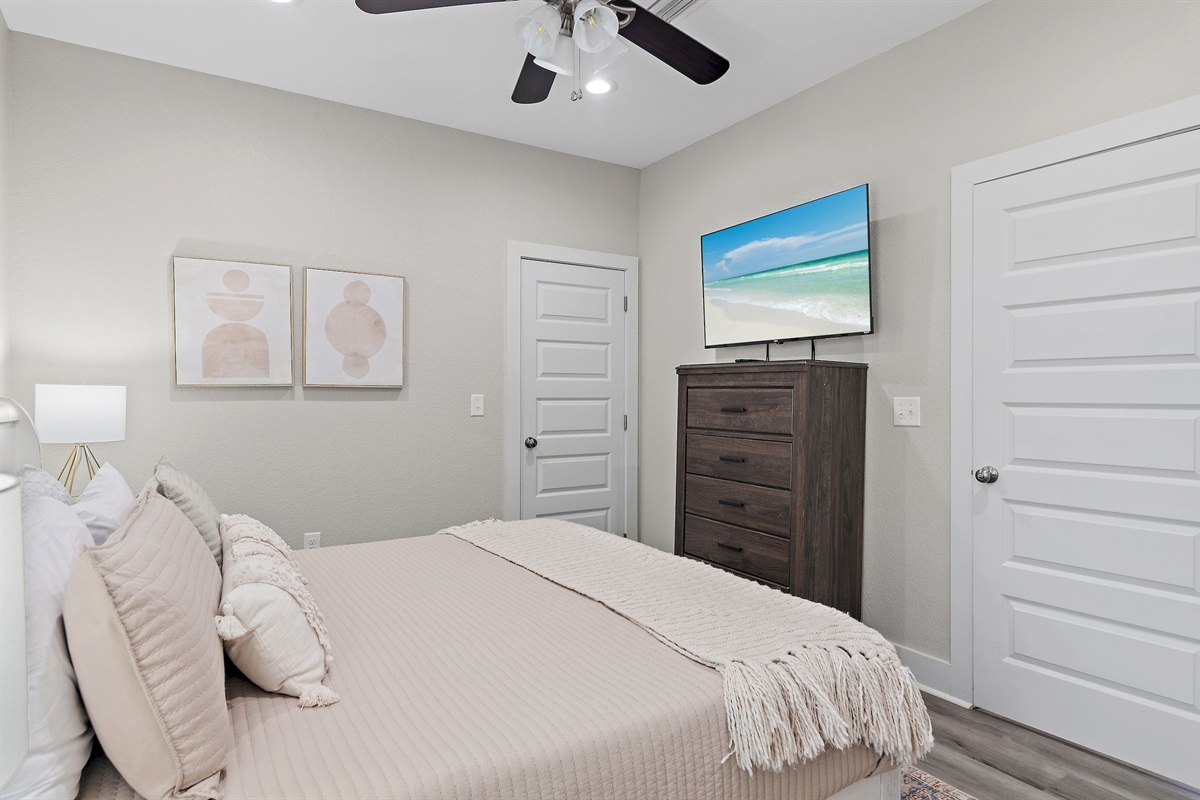 Bedroom #2: King Suite (Second Floor)