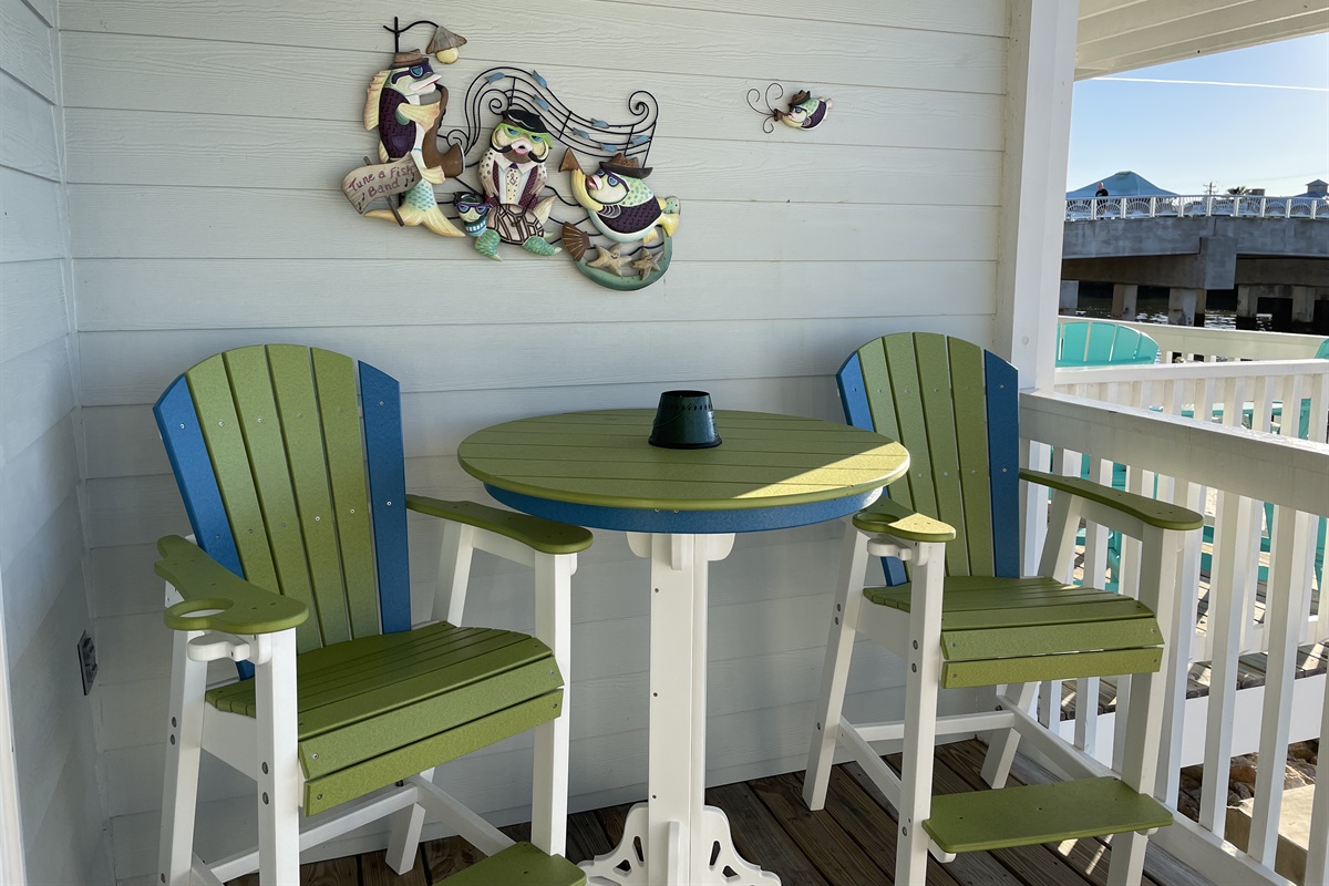 Have your Coffee on the Balcony in the Morning...