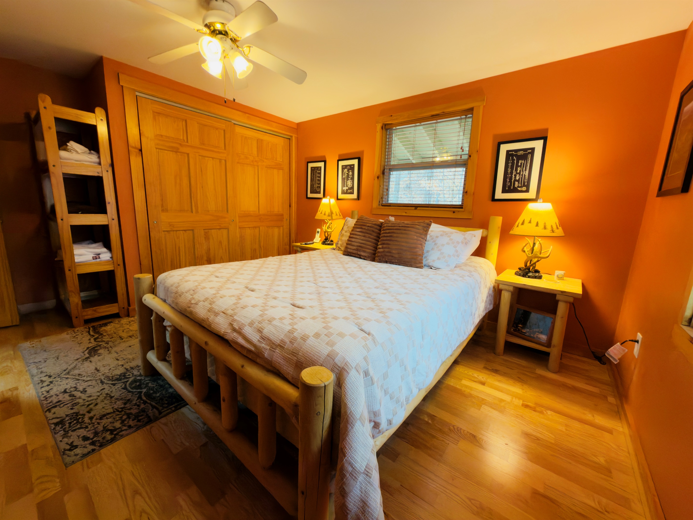 Primary queen bedroom – Peaceful and cozy with soft linens  