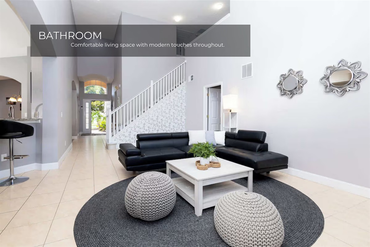 Gather, relax, and unwind in this bright and welcoming living room.