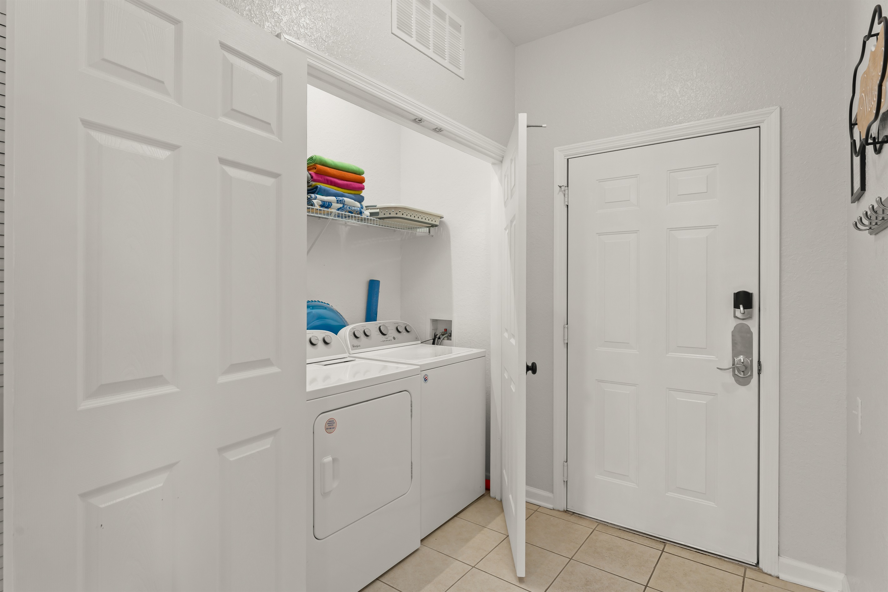 New washer and dryer