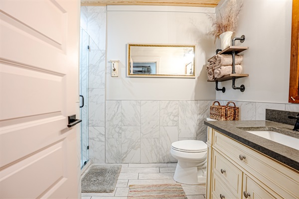 Master bathroom