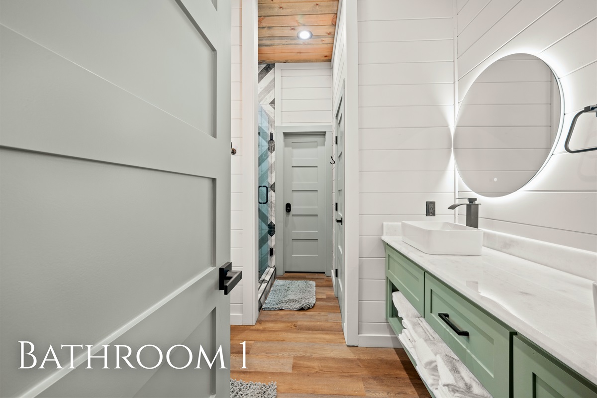 Each bathroom combines modern style and convenience, featuring sleek finishes and plenty of space to refresh.