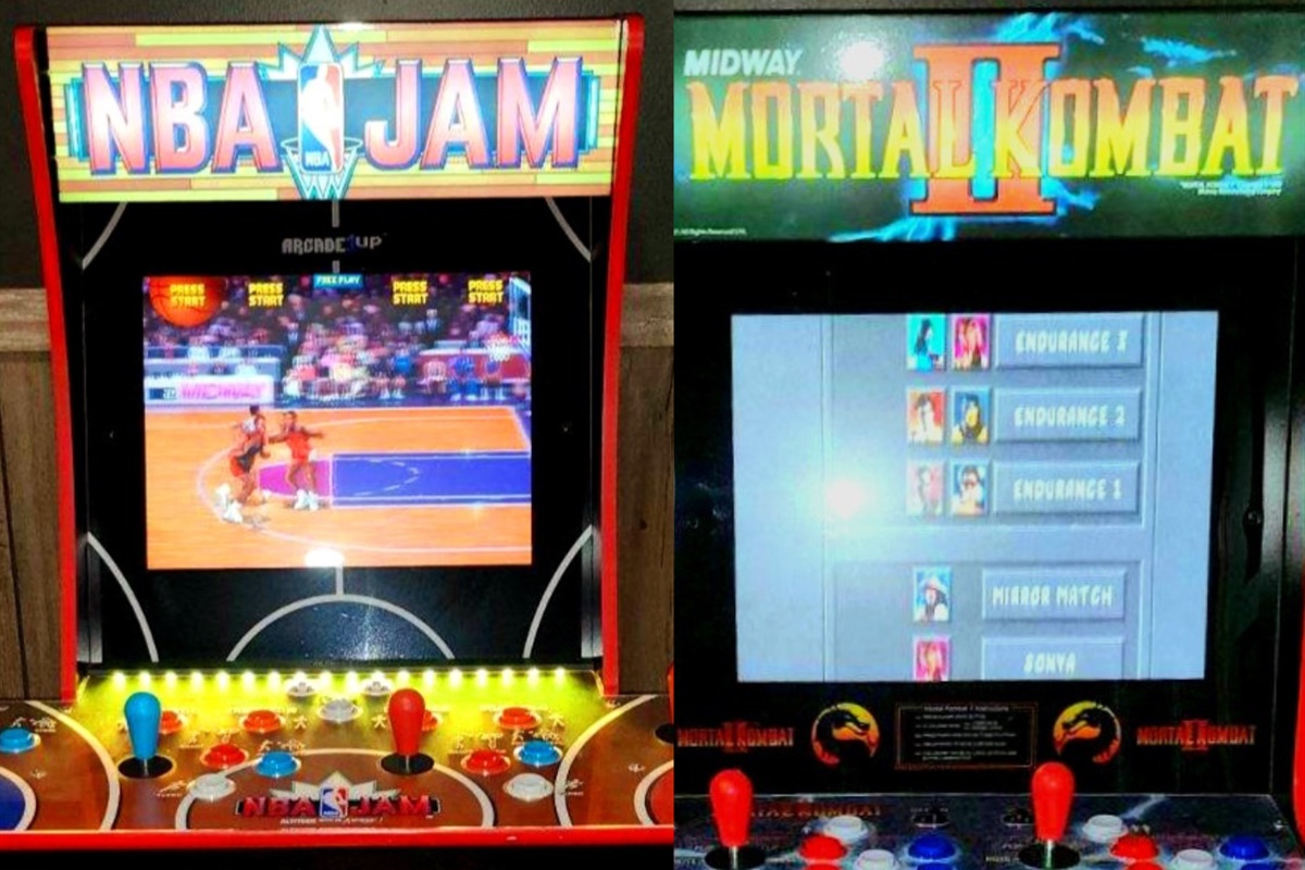 “Retro Arcade Showdown!” Whether you're dunking in NBA Jam (“He's on fire!!”) or throwing combos in Mortal Kombat II (Finish him!!), this arcade corner is pure nostalgia. Bring your A‑game, battle your crew, and relive the glory days—no quarters needed. 🕹