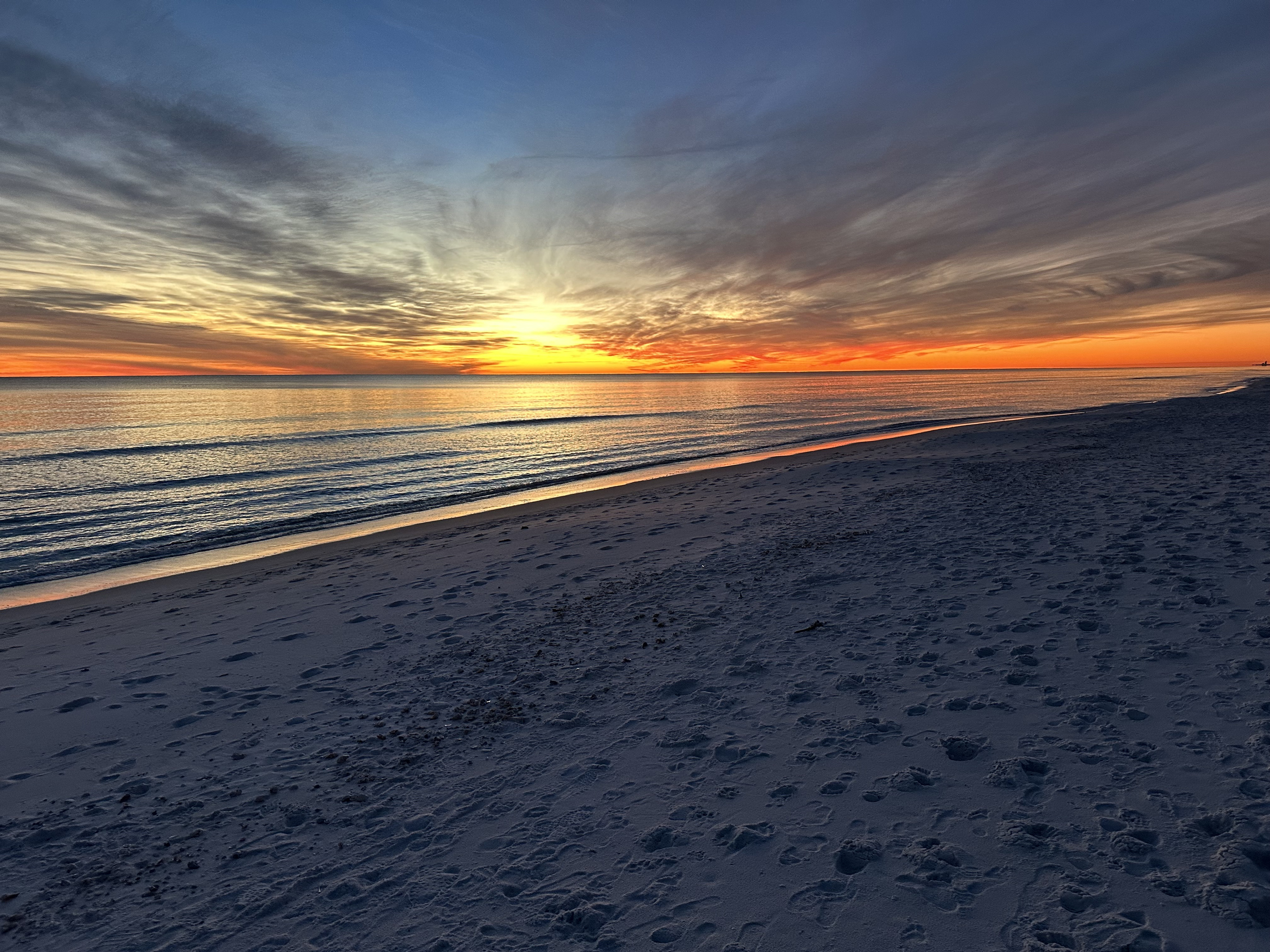 Laguna Beach sunsets, 1.5 blocks from out Panama City Beach, FL home.