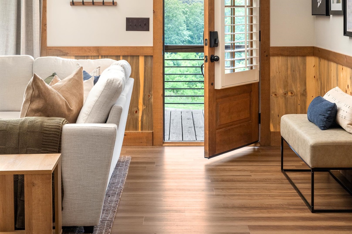 Welcome in! Where warmth, design, and comfort greet you at the door.

