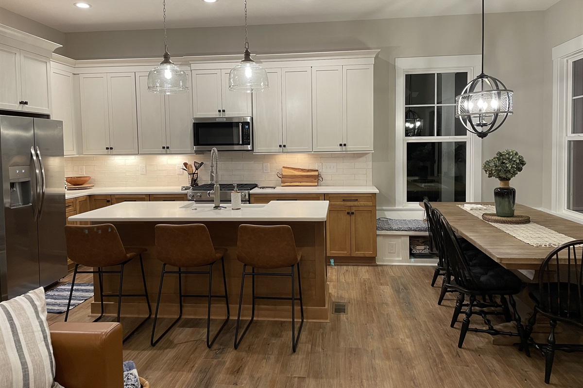 This room can accommodate all 14 guest!