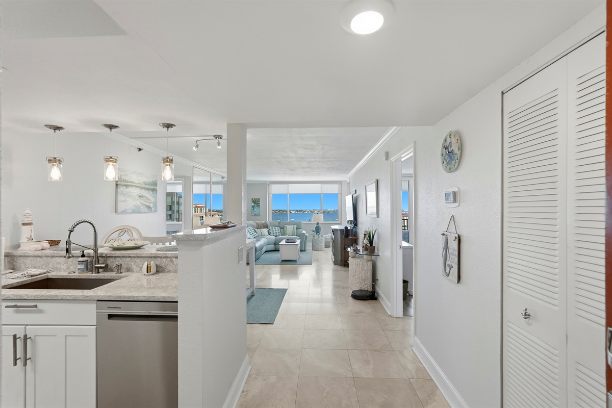 Your view while cooking