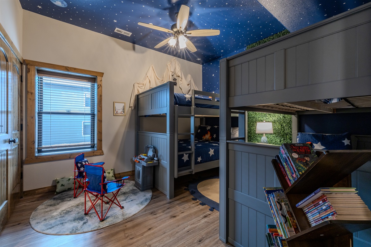 Lower level bunk room
