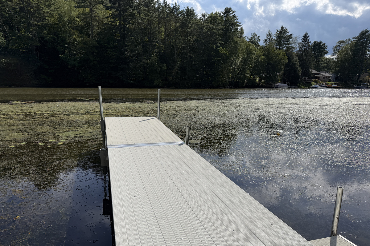 Dock at the water