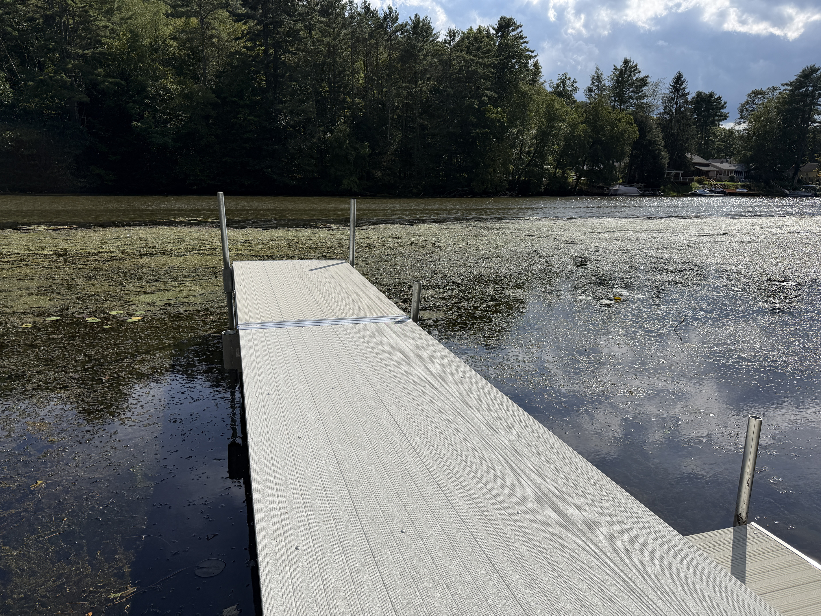 Dock at the water