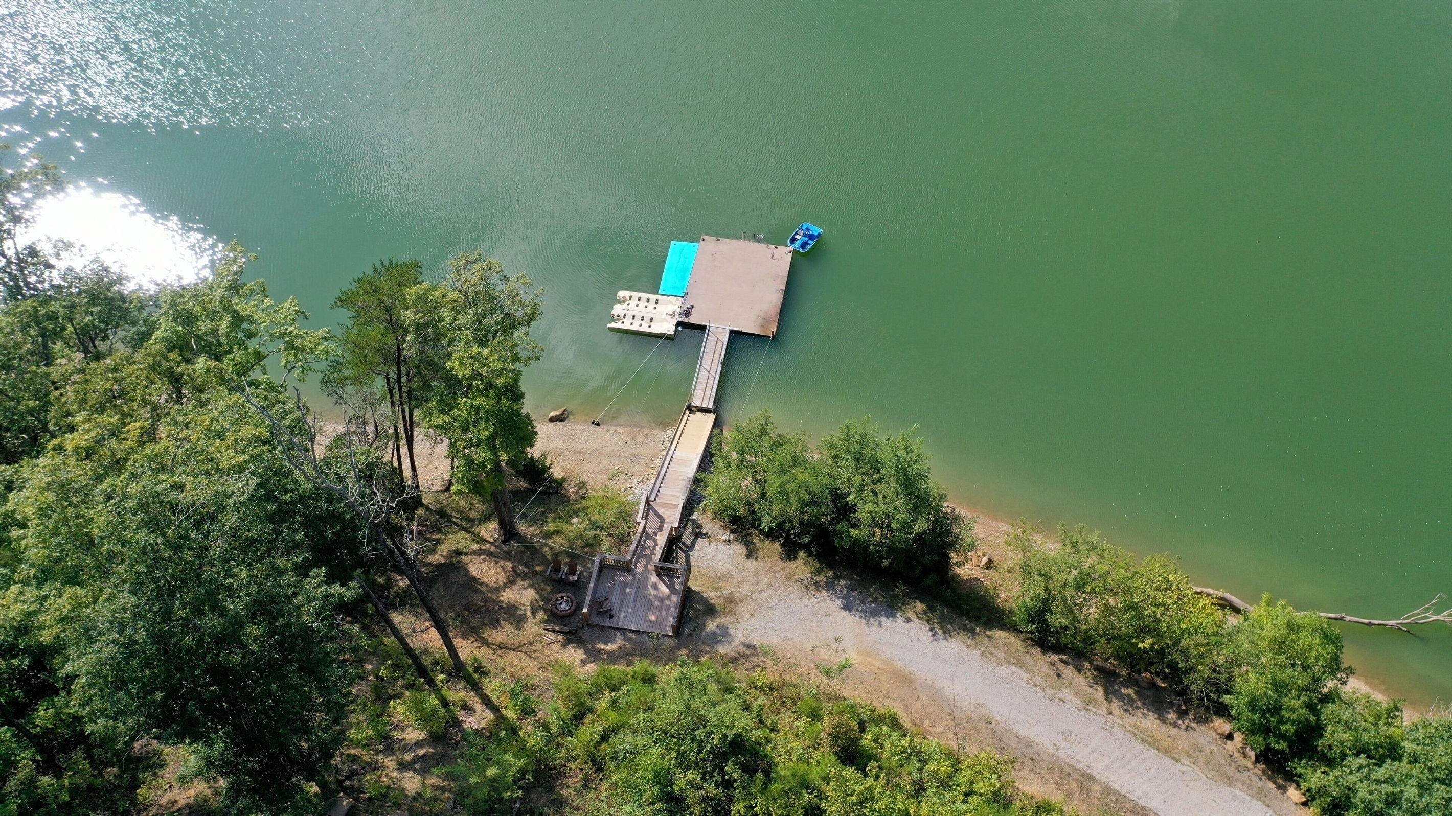 Brand new dock, paddleboat, kayaks (New dock photo soon)