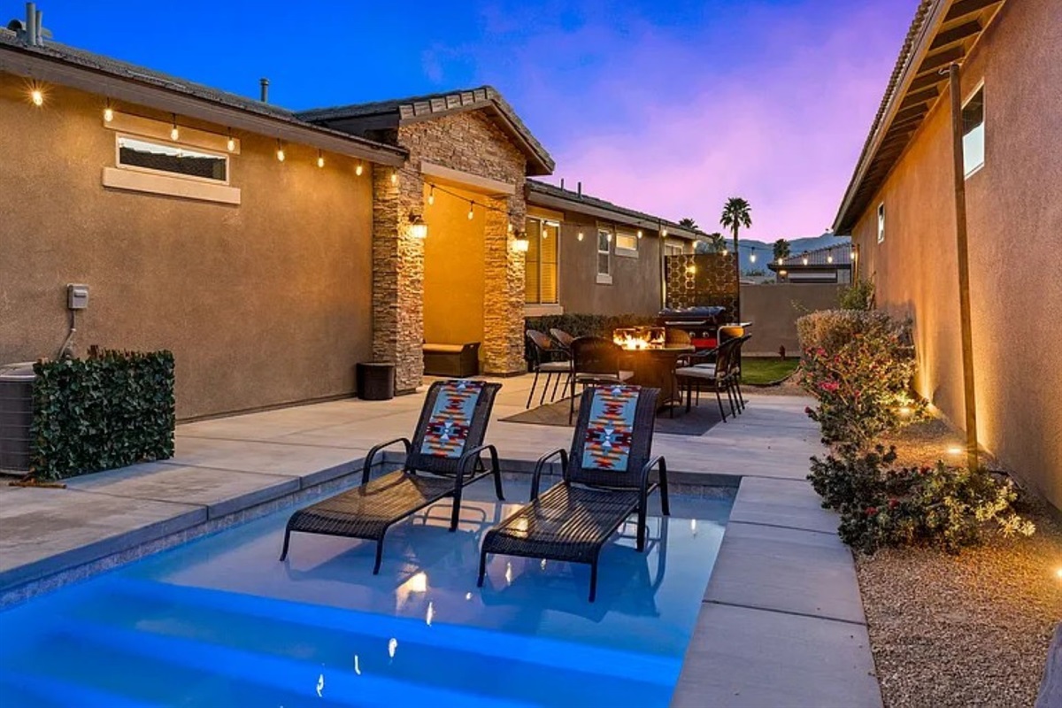 Pool heat available in the winter