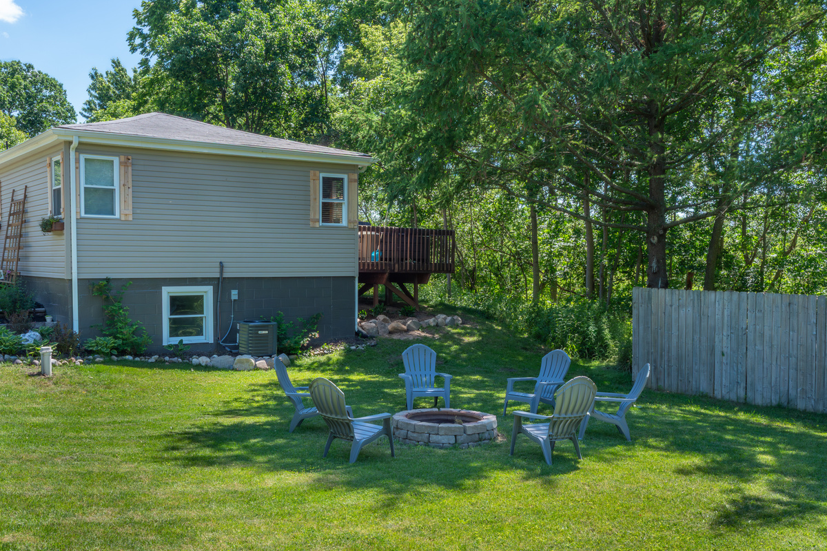 Fire pit area