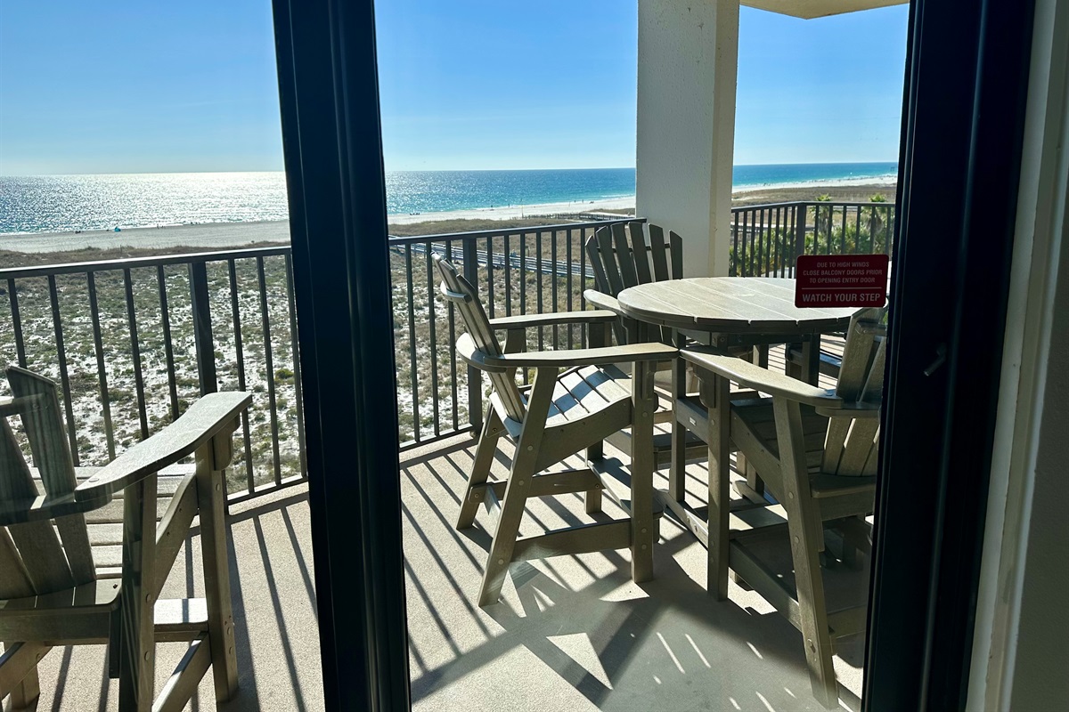 And another view from the living room!