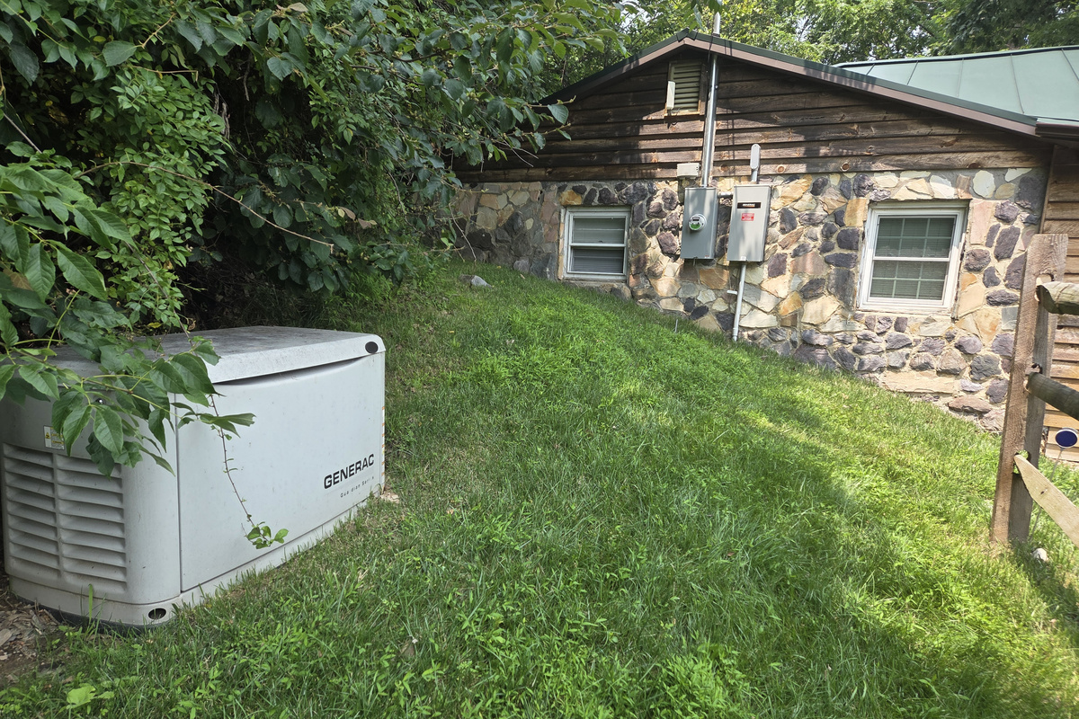 Whole house generator, we got you covered if powers goes out!