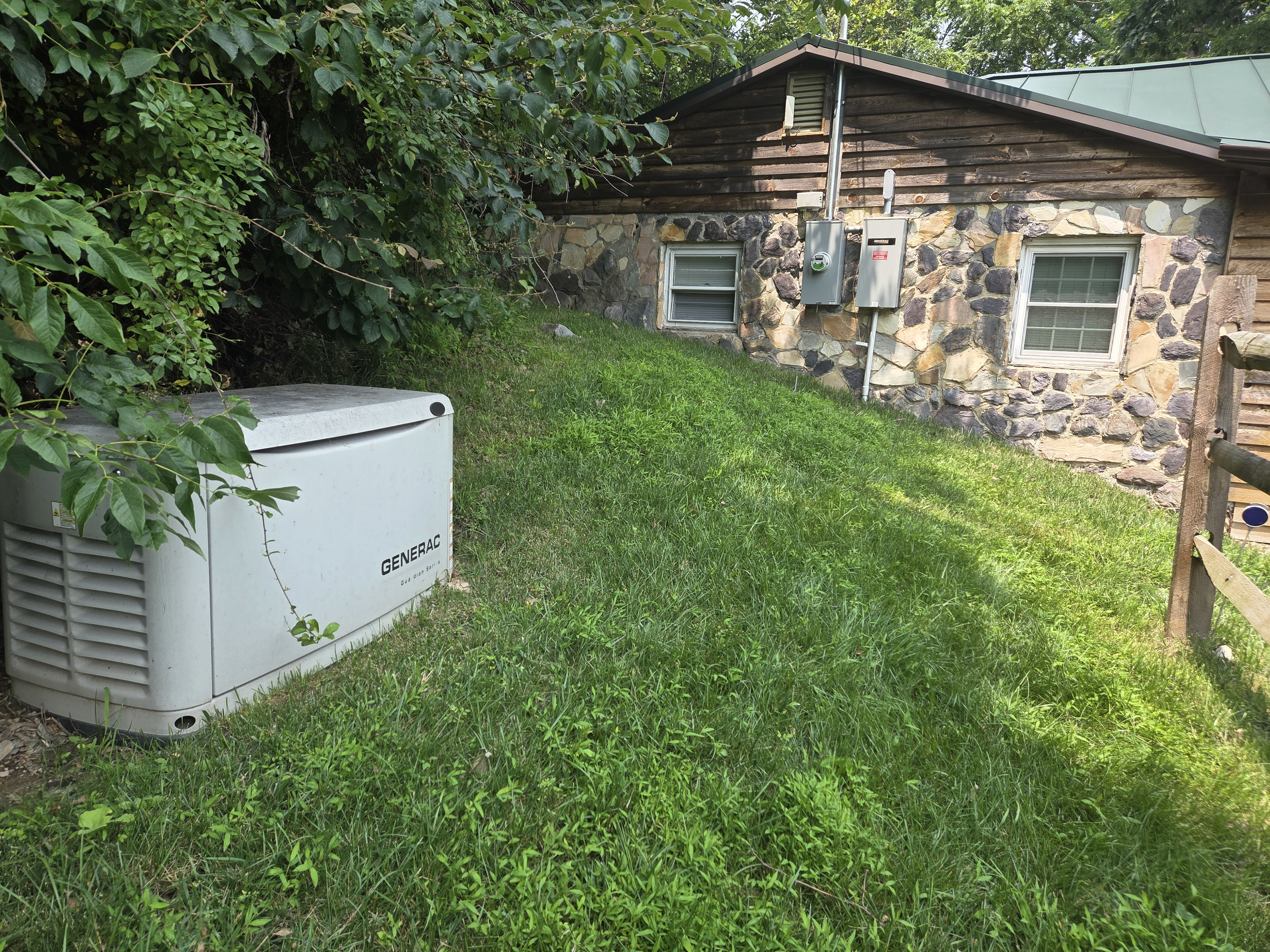 Whole house generator, we got you covered if powers goes out!