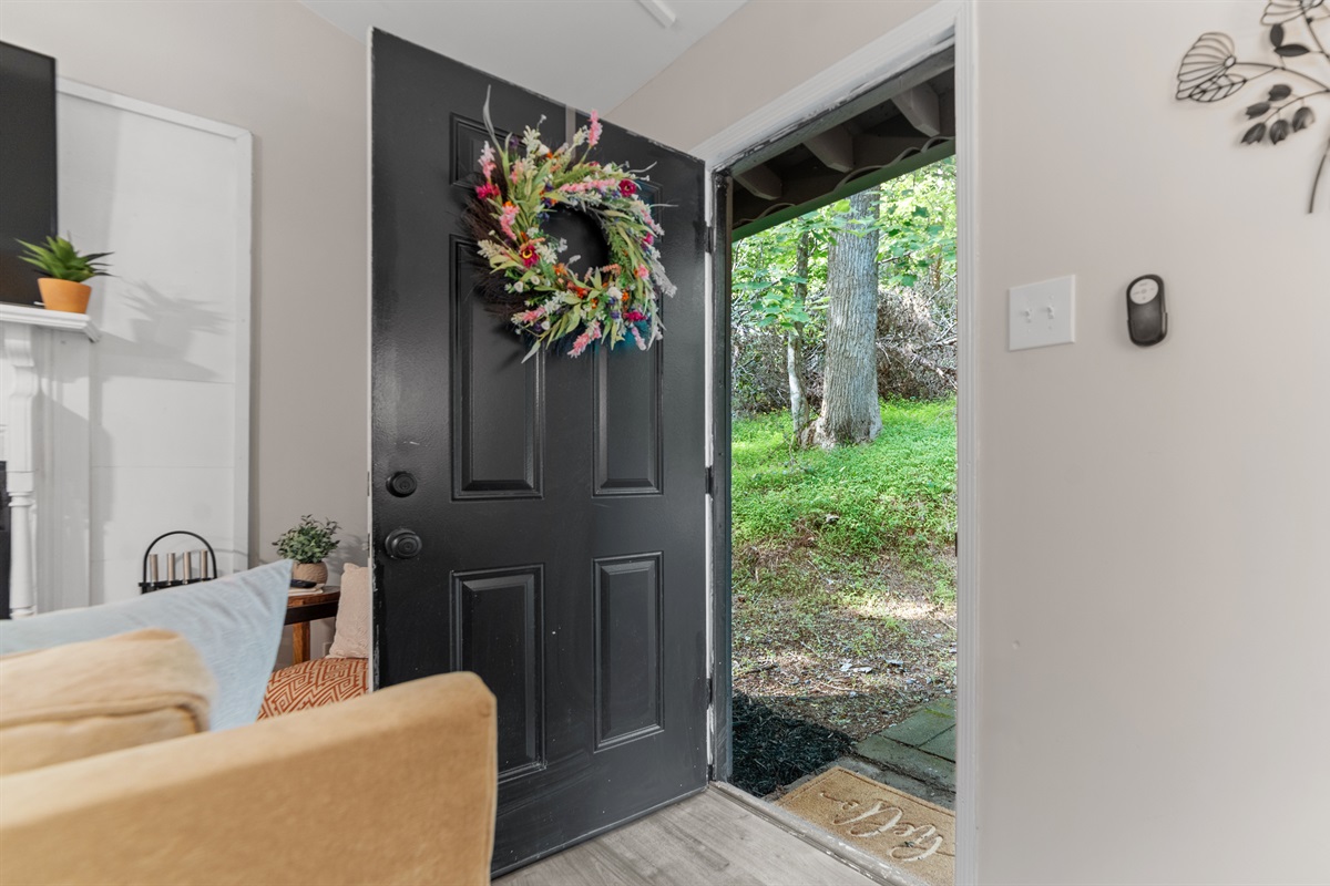 Front door entryway