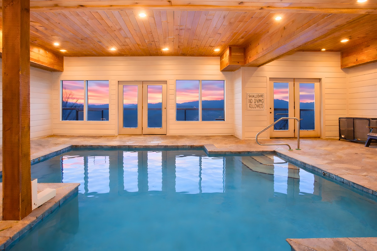Heated Indoor Pool!
