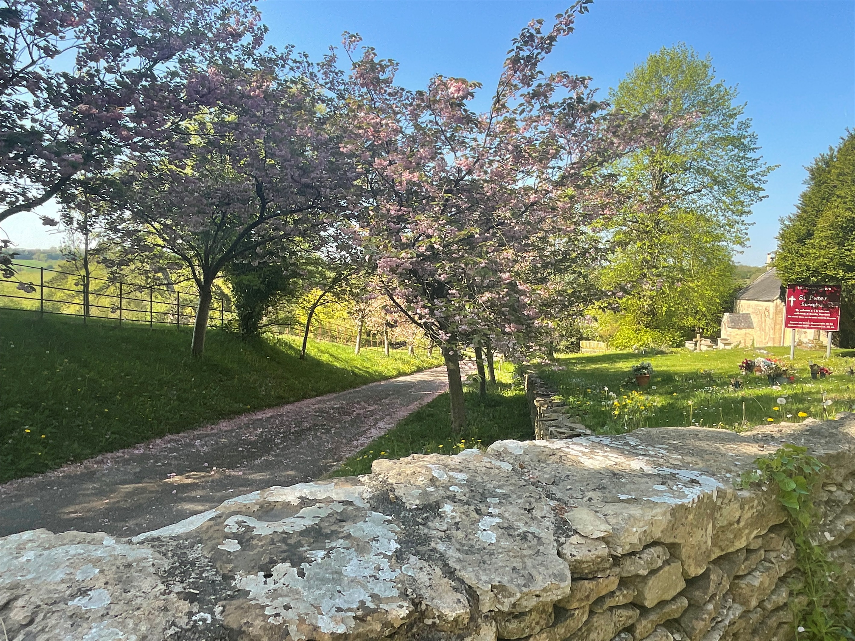 A 5 minute walk takes you into the Cotswold countryside across the Bathurst Estate.