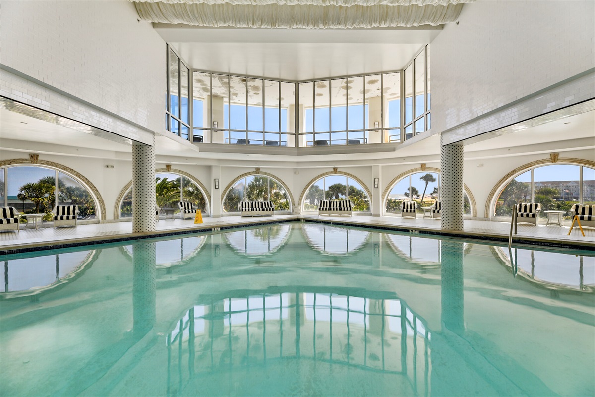 Galveston's only heated indoor pool