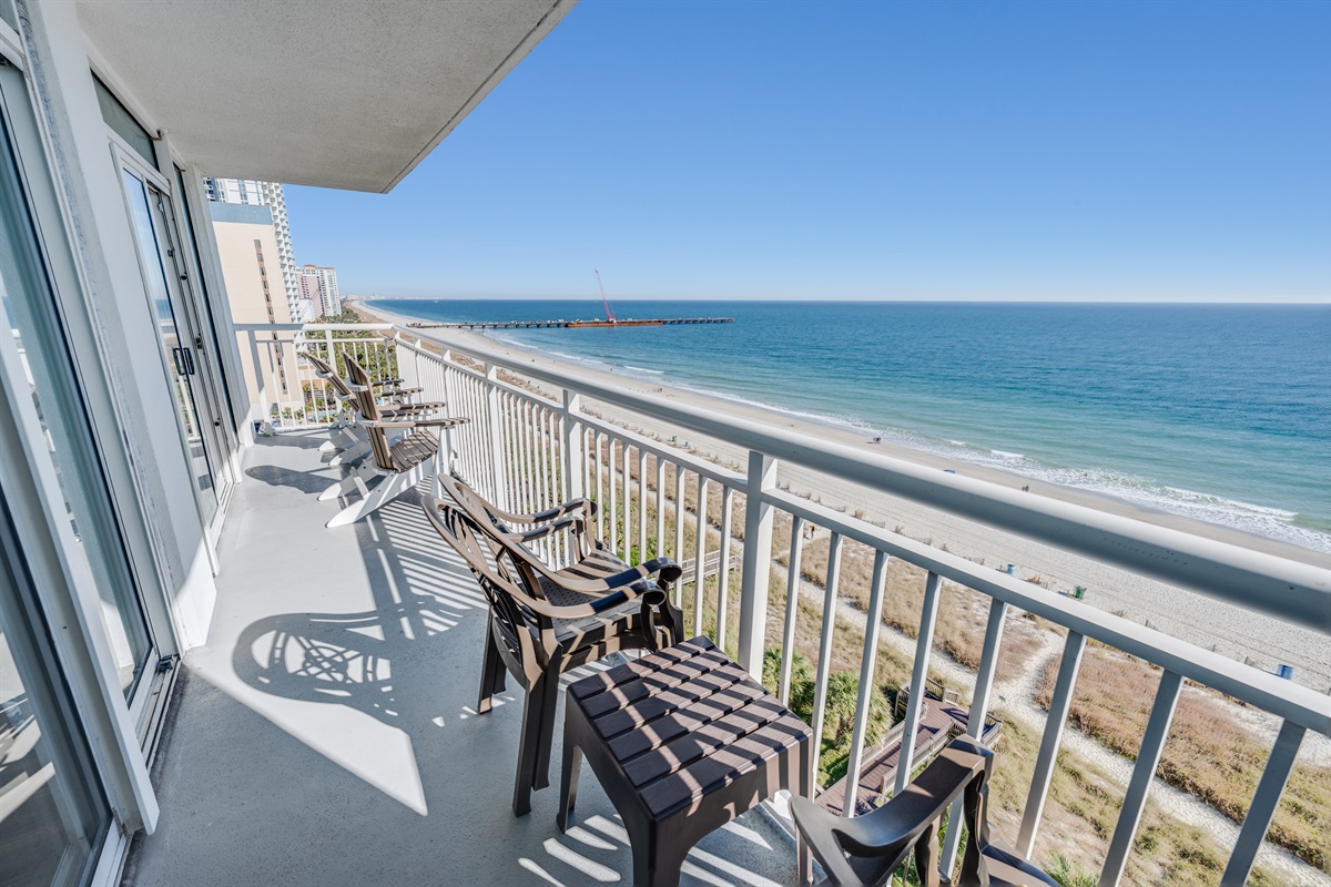 Amazing View from the Balcony!