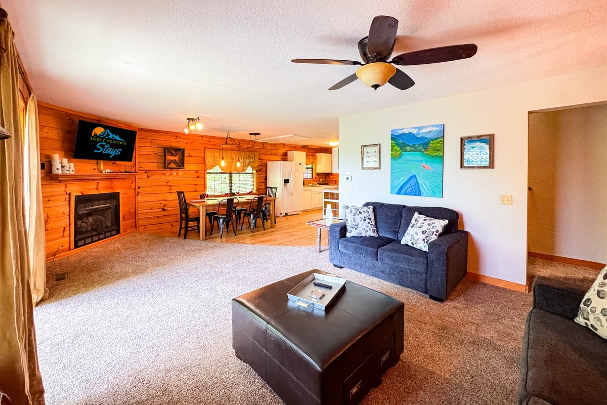 main level living room