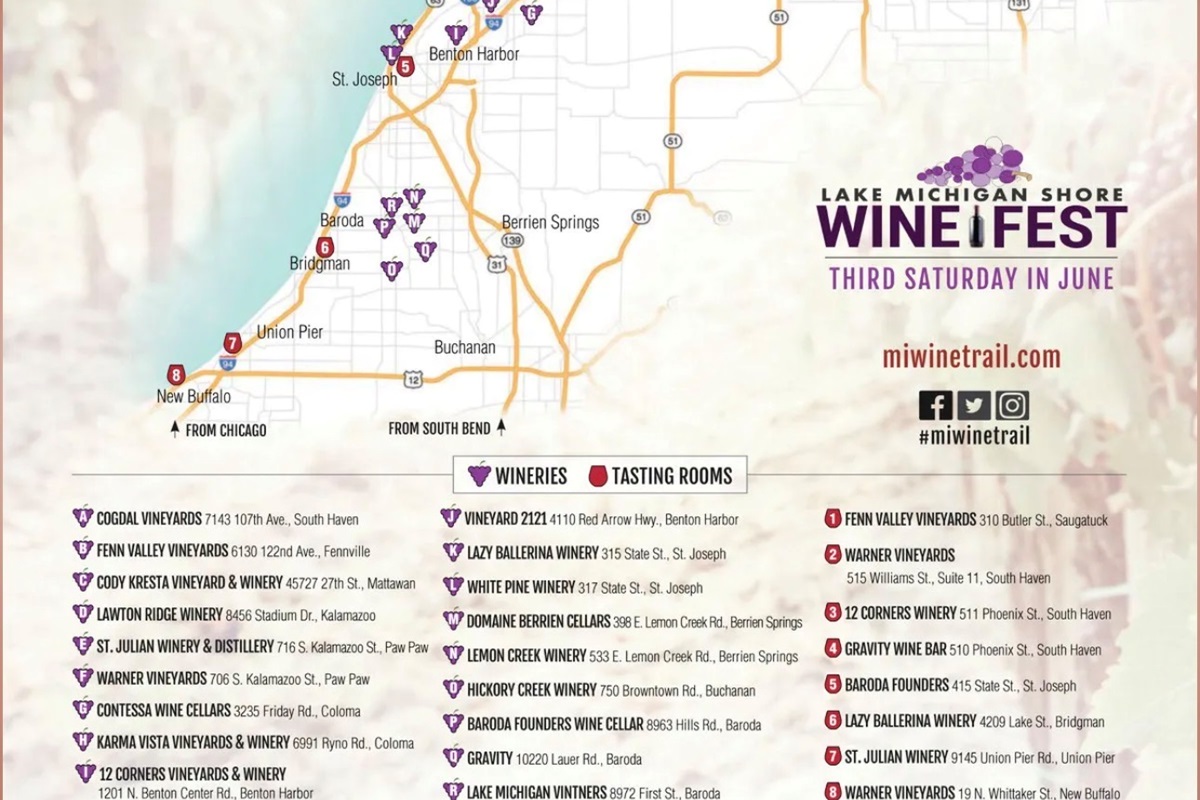 Local wineries: please drink responsibly & have a designated driver. 