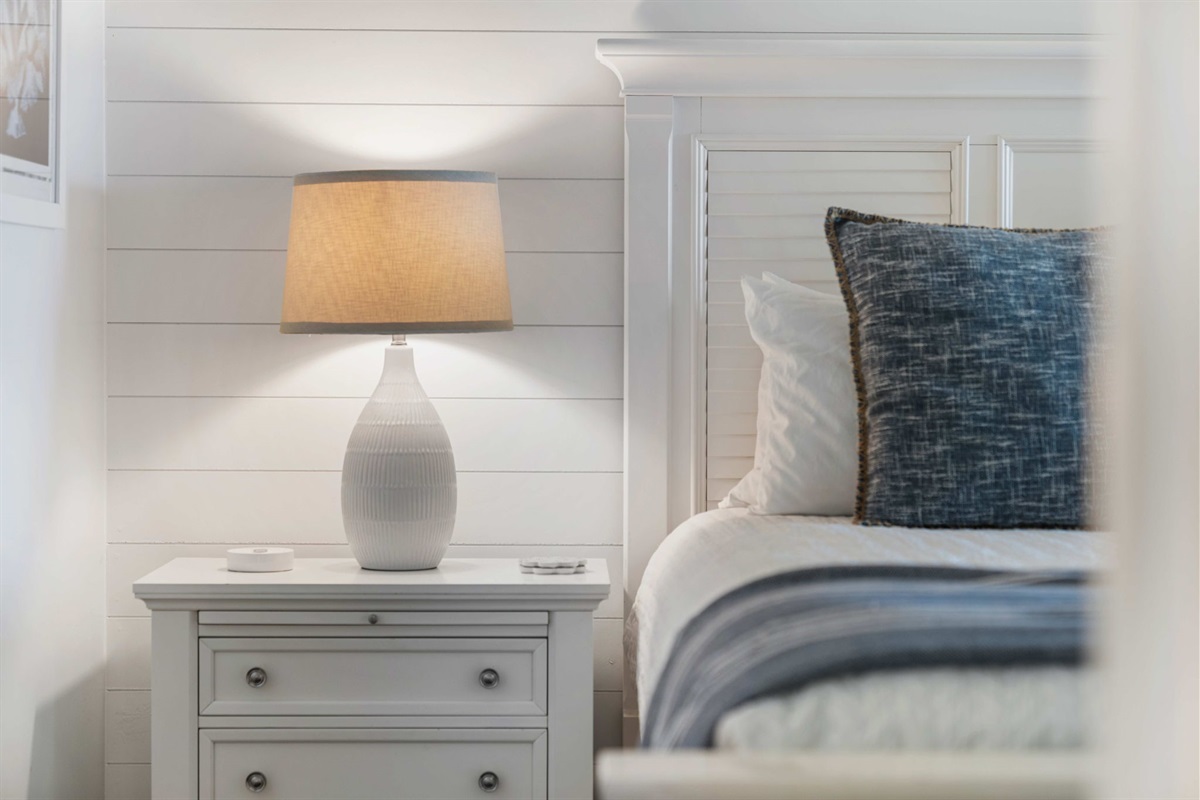 Primary suite | Beach Breeze | Oceanview 202 | 1116 Ocean Blvd, Isle of Palms, SC | IOP Escapes