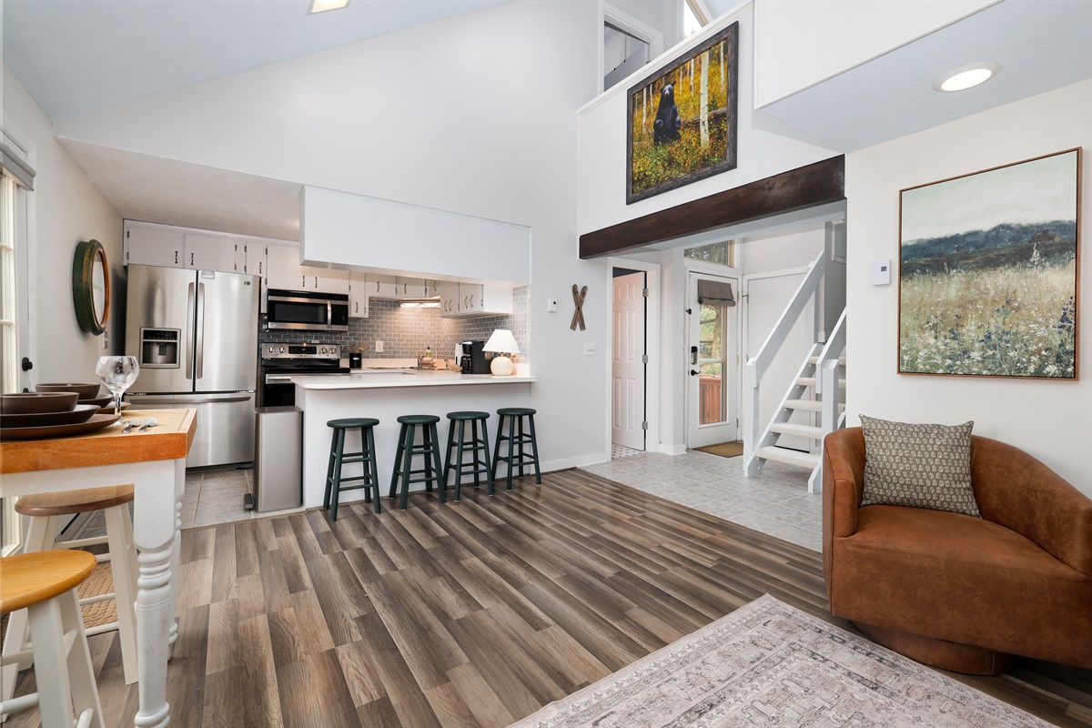 Open Concept Living Area