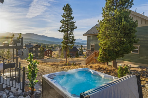 Then take a dip in the hot tub, a peaceful escape where time slows down and worries disappear.