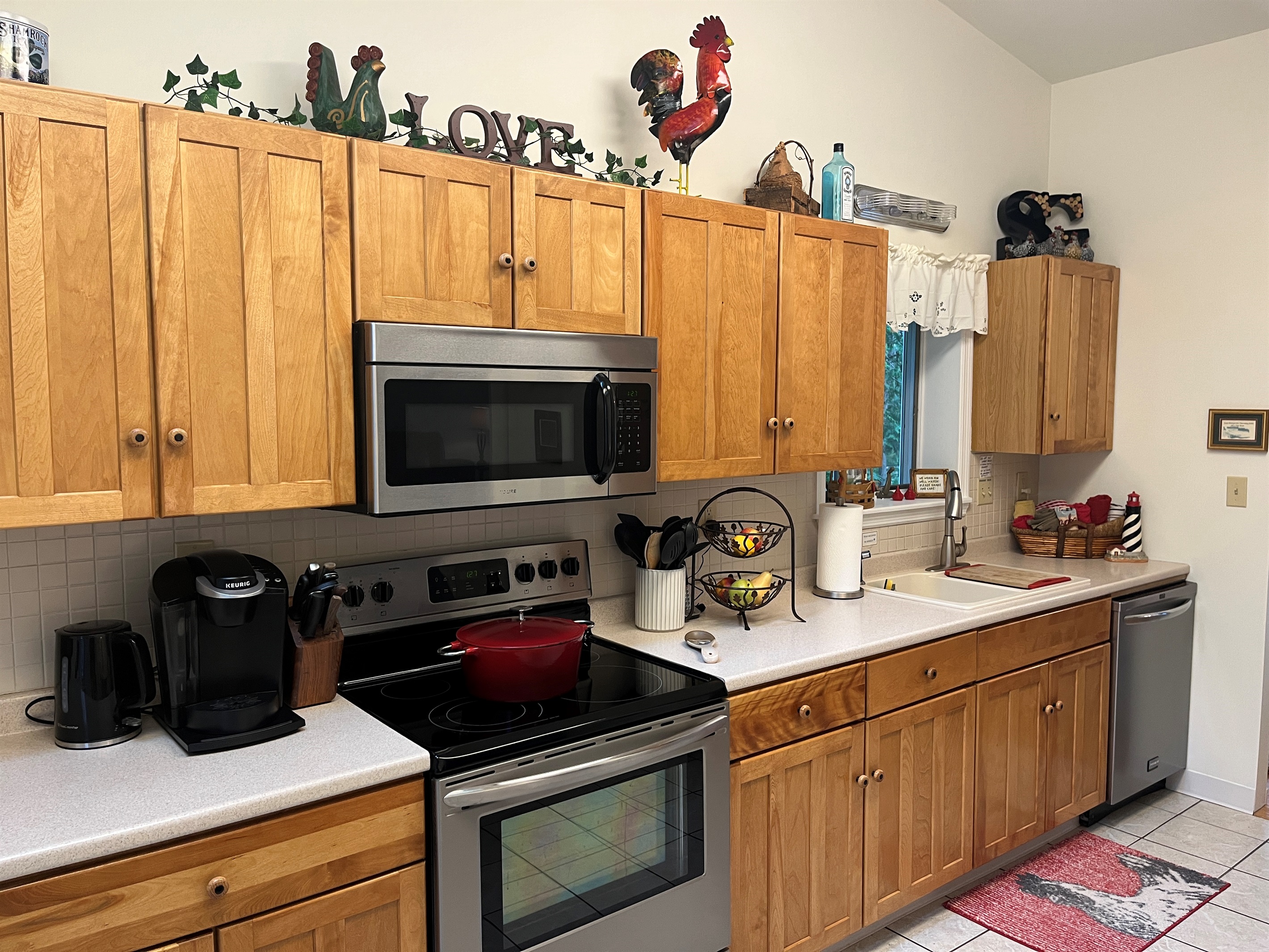 Fully equipped kitchen