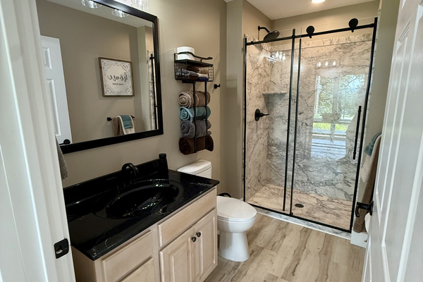 Main floor bathroom