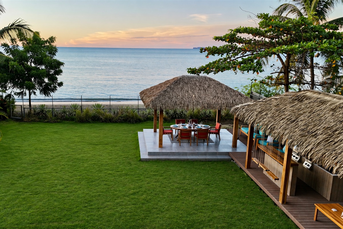 Dine under the Palapa