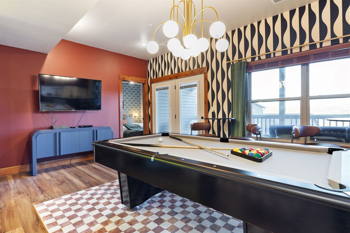 Challenge the kids to a game or pool or a game on the Xbox!