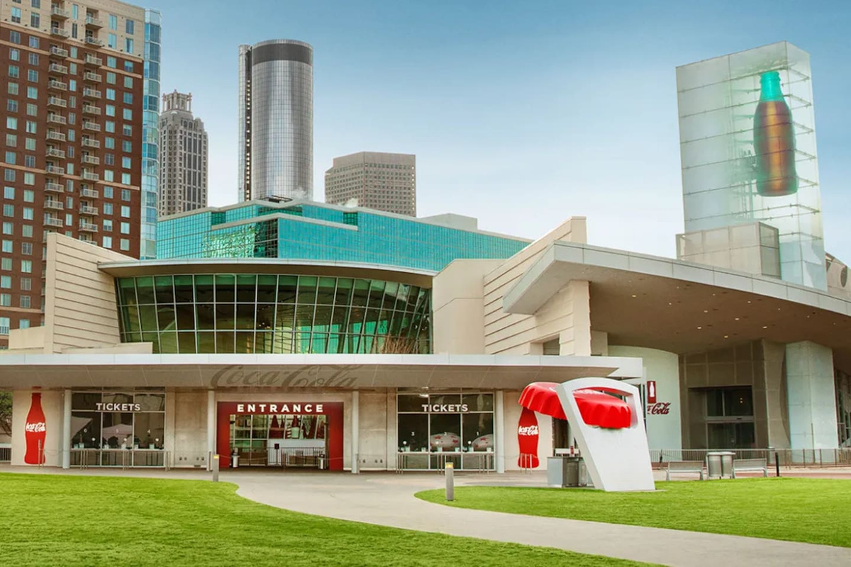 Coca-Cola Factory 13 minutes away from property!