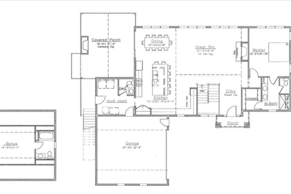 Architectural rendering, main level – Wild Blue Reserve scheduled to open May 2026