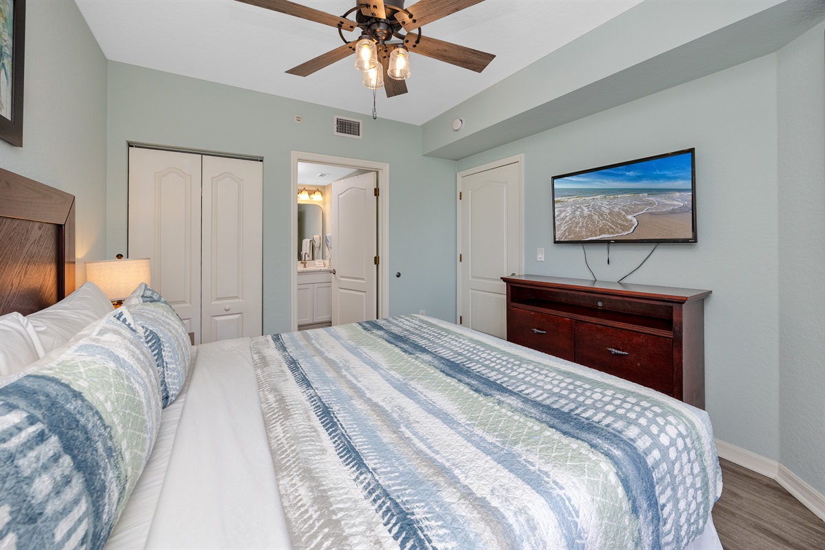 King sized bed