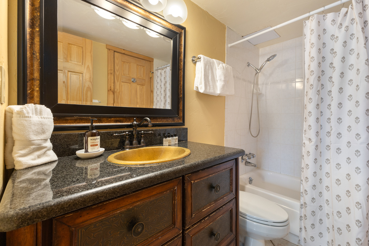 Ensuite Bathroom | Toilet | Shower and Tub Combo