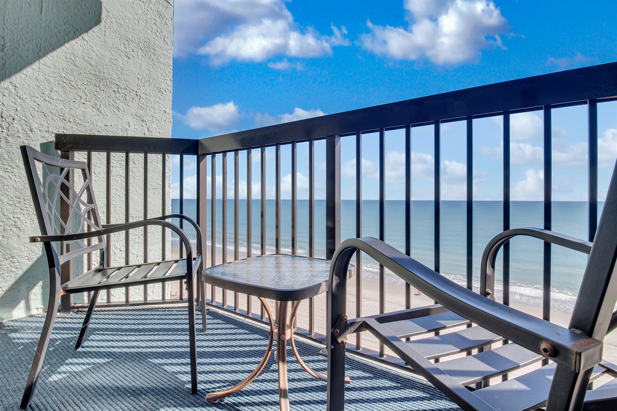Unwind and enjoy the coastal air from your own outdoor space