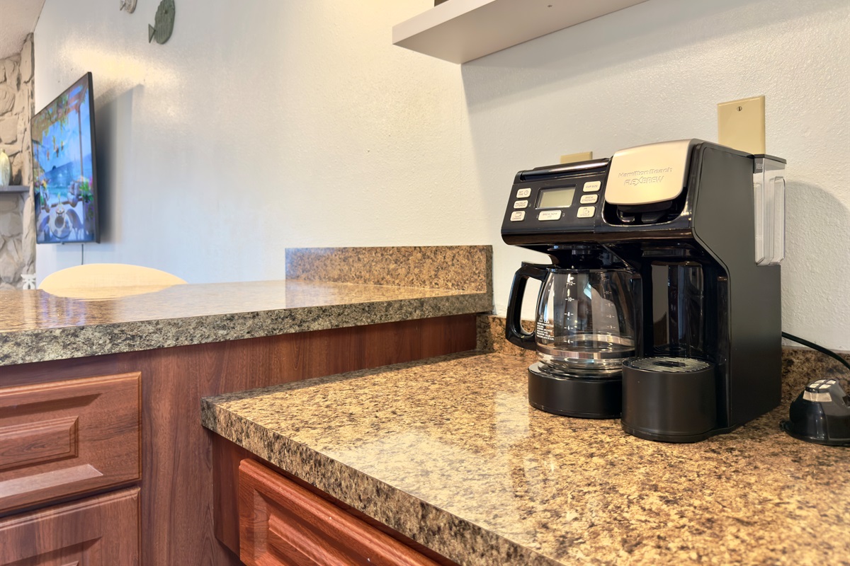 Classic finishes with modern amenities to create the perfect space for preparing meals, entertaining guests, or simply enjoying a morning cup of coffee in comfort.