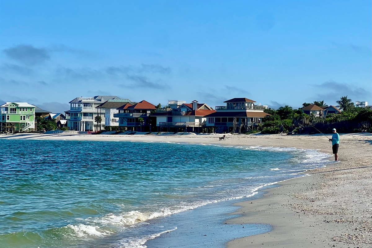 THIS is the beach experience that has guests coming back to North Captiva Island over and over again... Unspoiled, uncrowded, and nothing but colorful homes (no hotels) lining its shores.