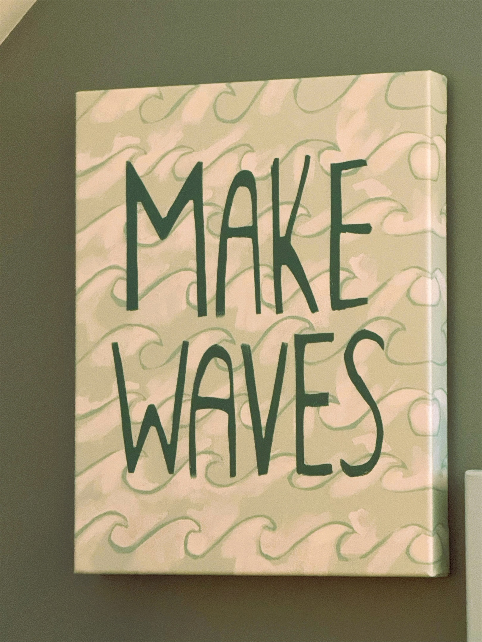 Second Floor "Make Waves" Bedroom