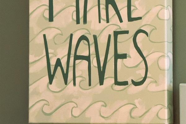 Second Floor "Make Waves" Bedroom