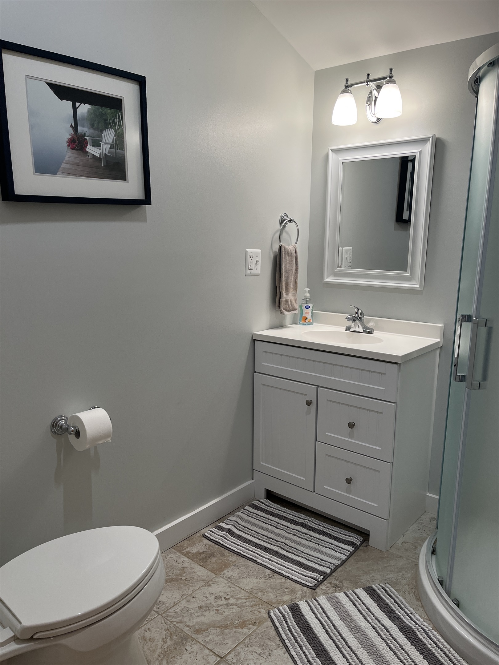 Bathroom with shower
