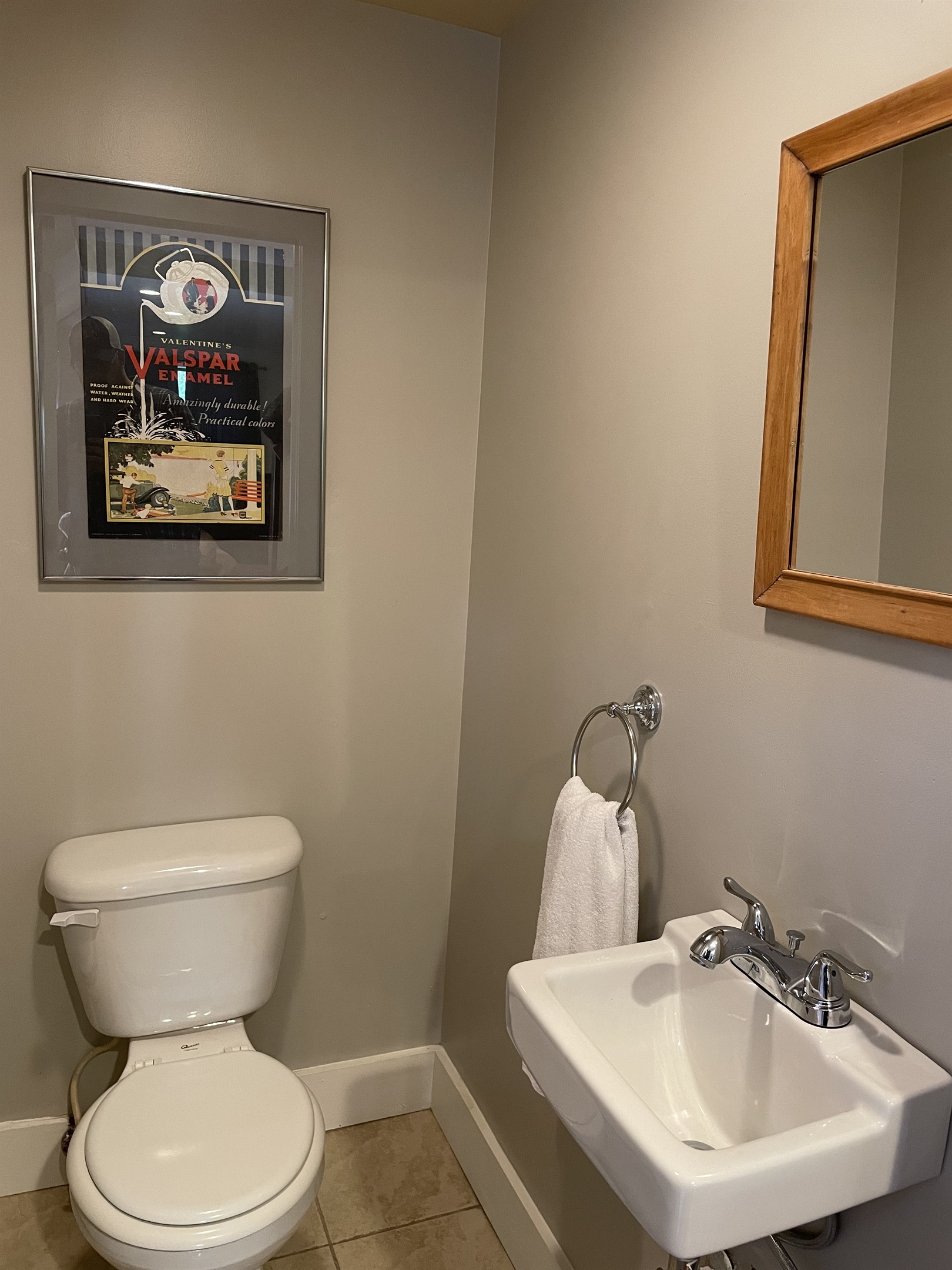 1st floor - half bath