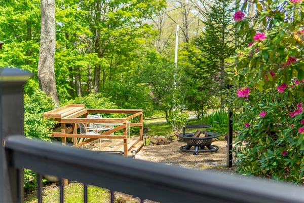 Outdoor Wood Fire Pit in our Large Cast Iron Fire Pit