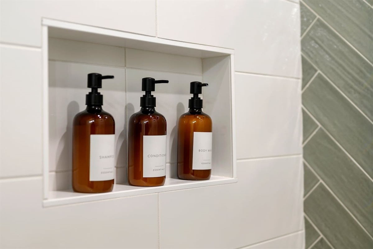 We have the essentials ready for you. We provide Shampoo, COnditioner and Body Wash.