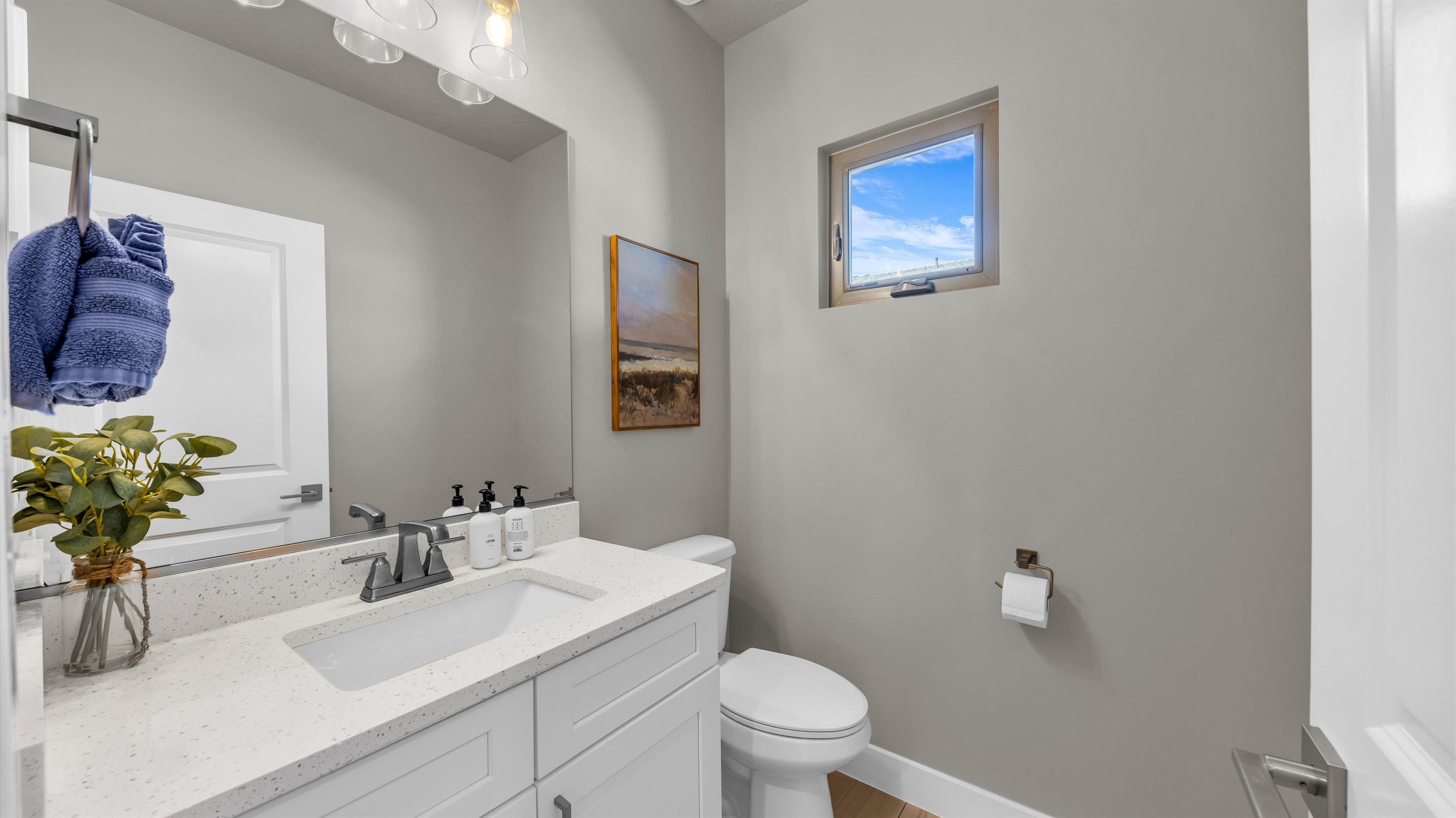 Main-Floor Half Bath for Easy Access